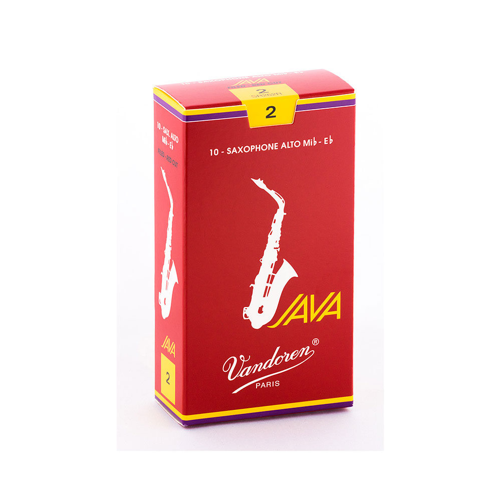 SR262R-cana-saxo-java-field-red-cut-n2-mib-vandoren-towsa Vandoren Java Filed Red Cut x 10 Cañas Saxo Alto - Imagen 1