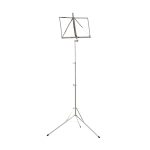 Wittner Standard Atril de metal plateado